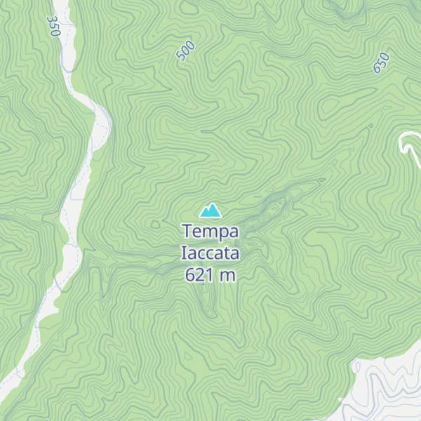 Map of Tempa Iaccata