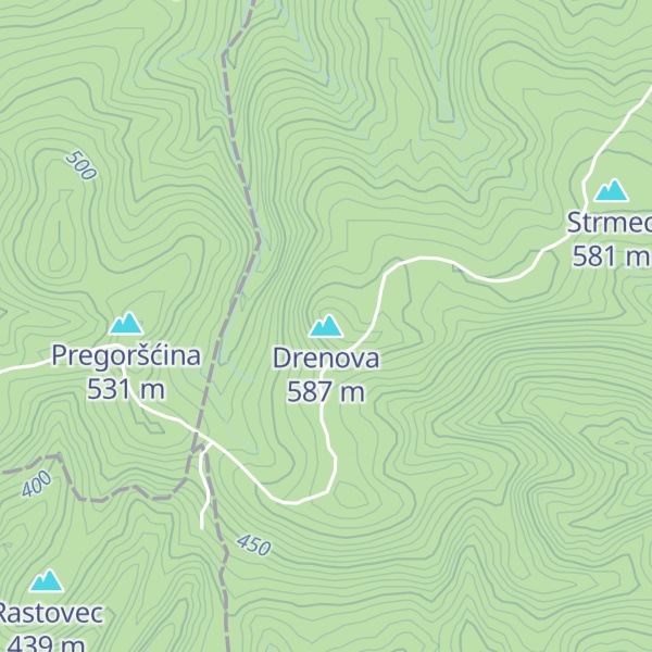 Map of Drenova
