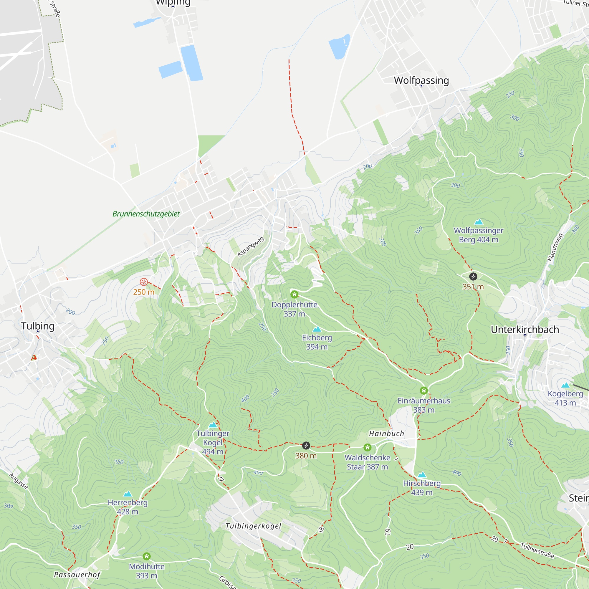 Dopplerhütte map