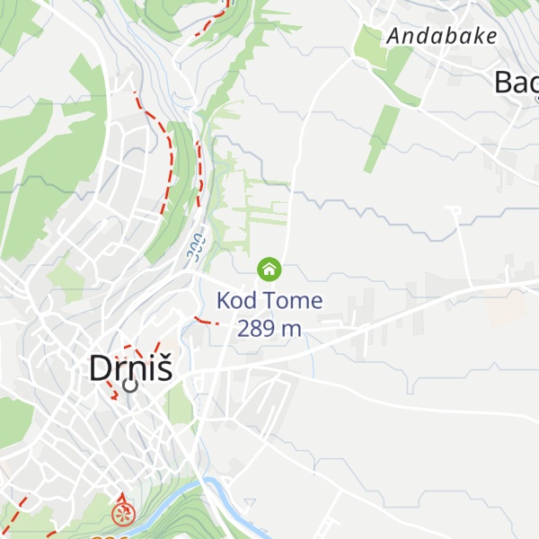 Map of Kod Tome