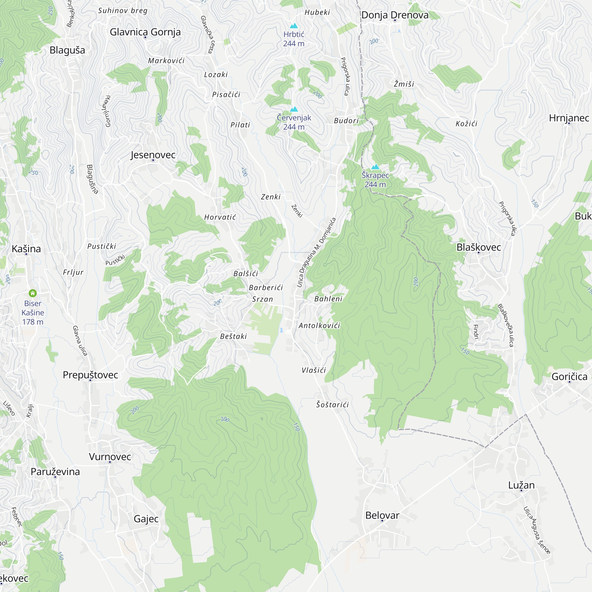 Culifaj map