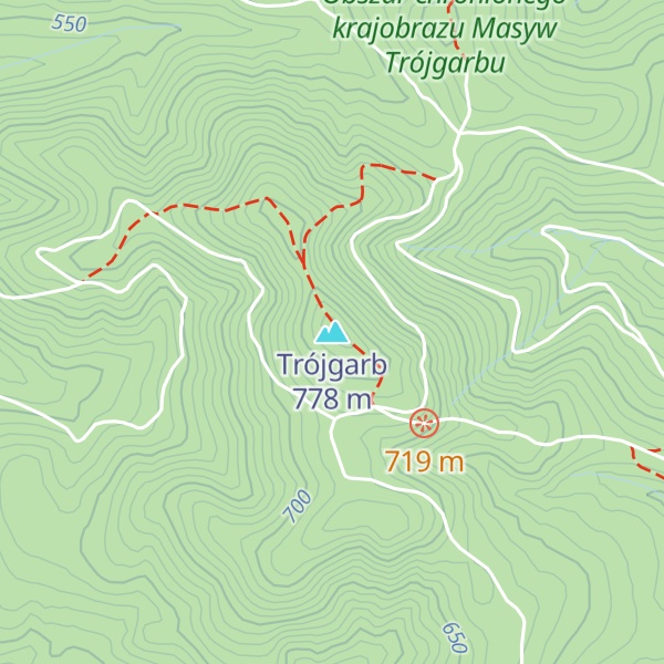 Map of Trójgarb