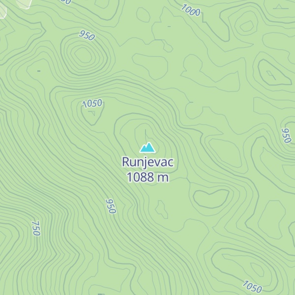 Map of Runjevac