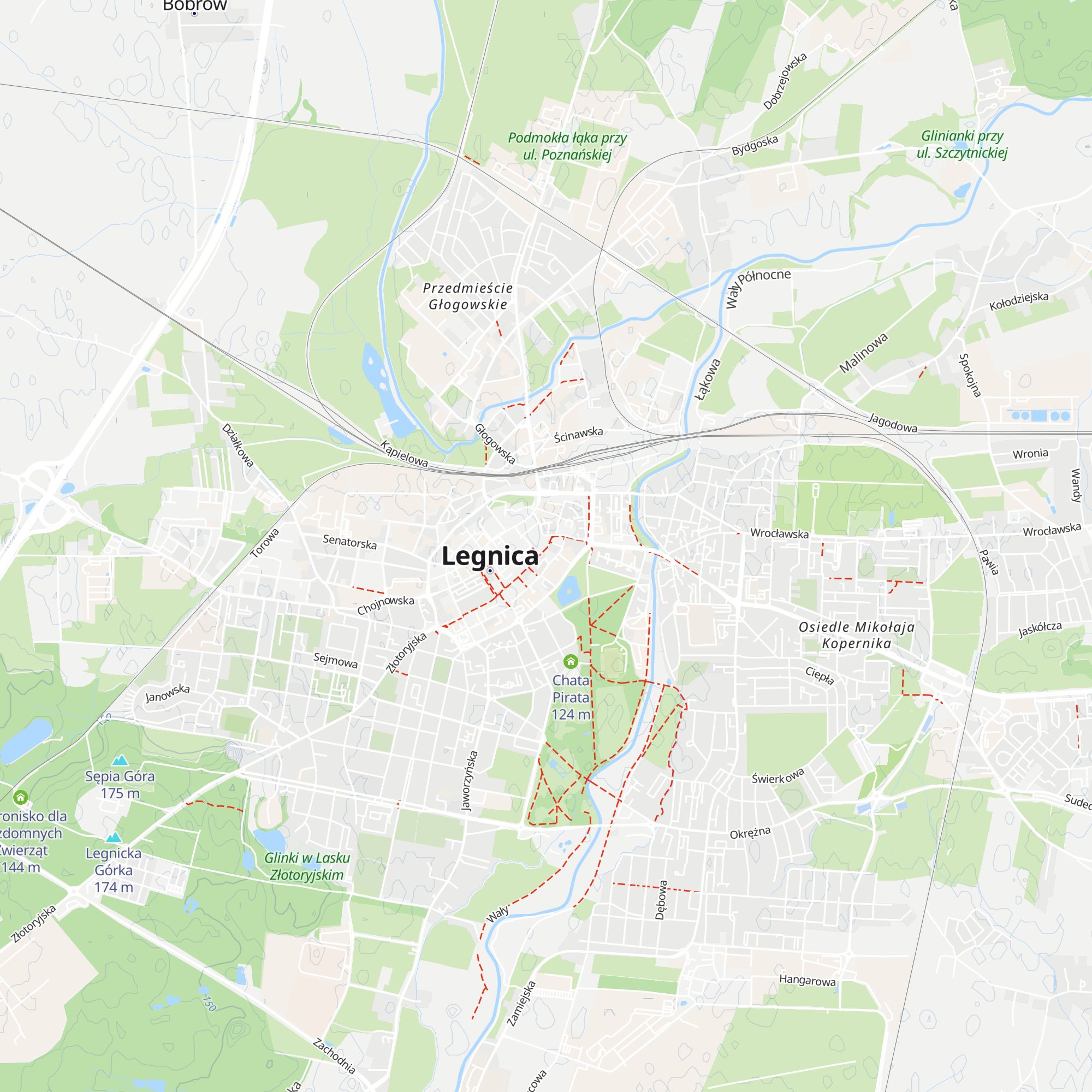 Ośrodek Sportu i Rekreacji map