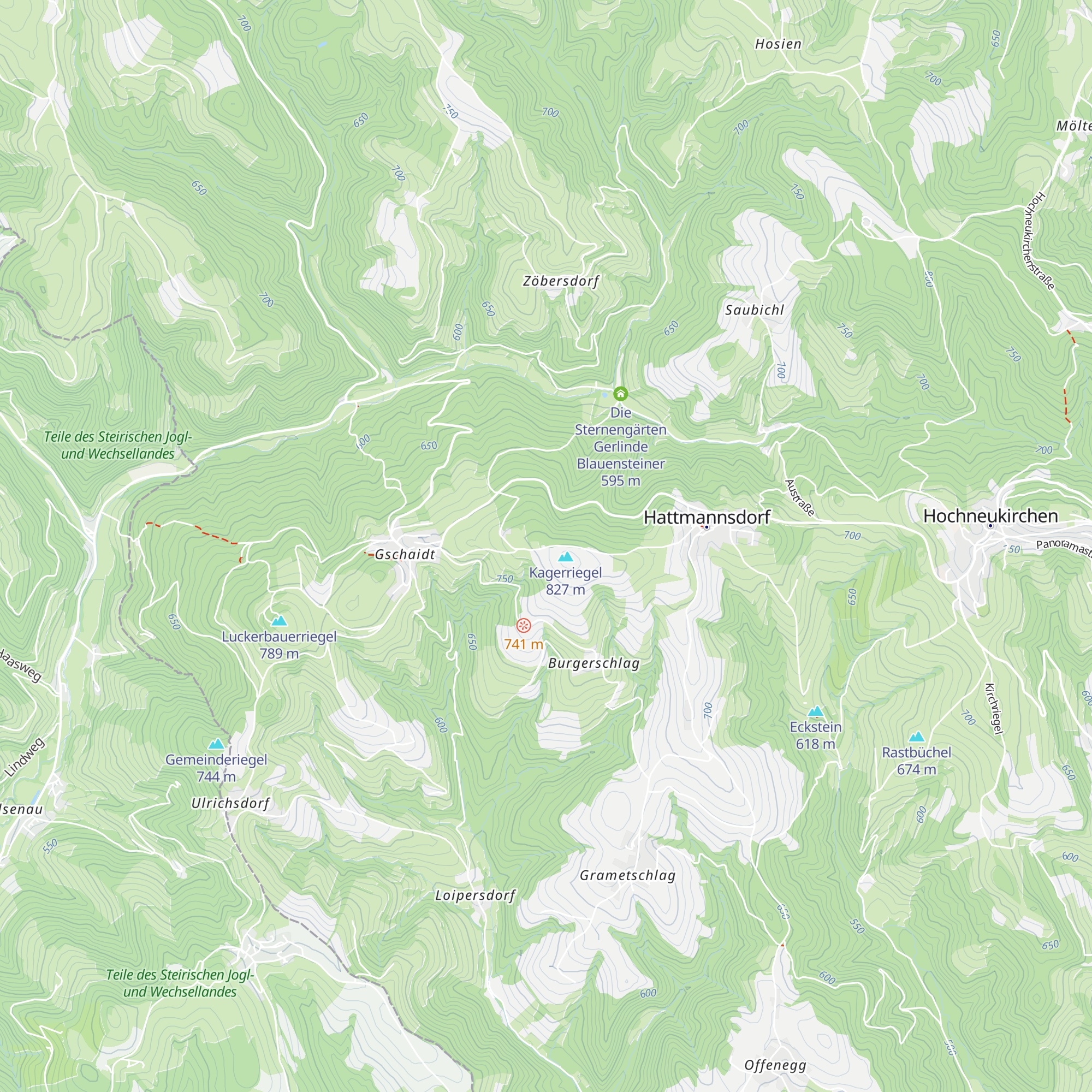 Hochwasserbehälter der Gemeinde Gschaidt map