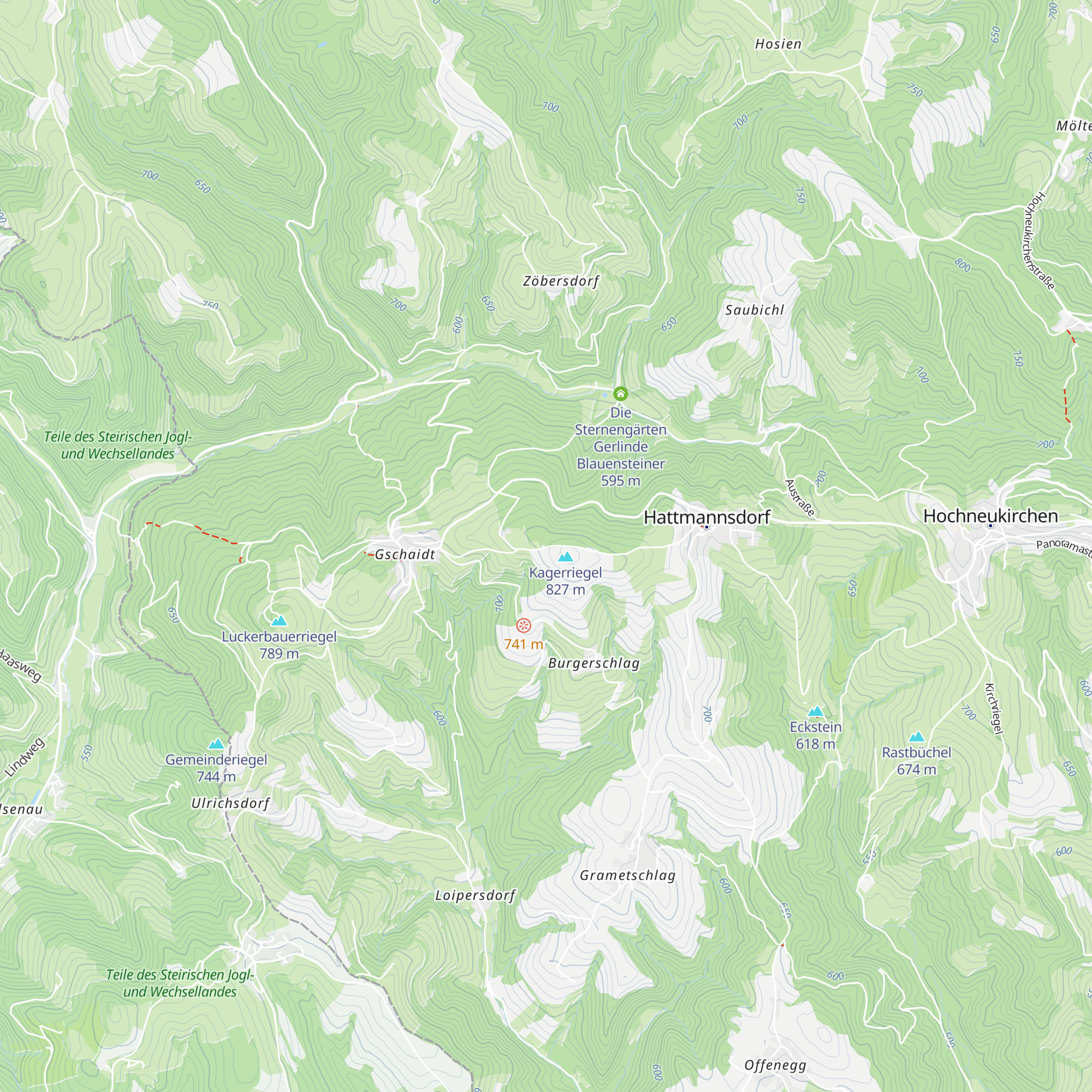 Hochwasserbehälter der Gemeinde Gschaidt map