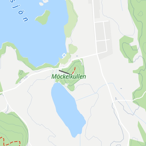 Map of Möckelkullen