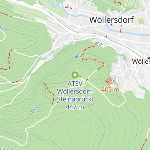 Map of ATSV Wöllersdorf-Steinabrückl