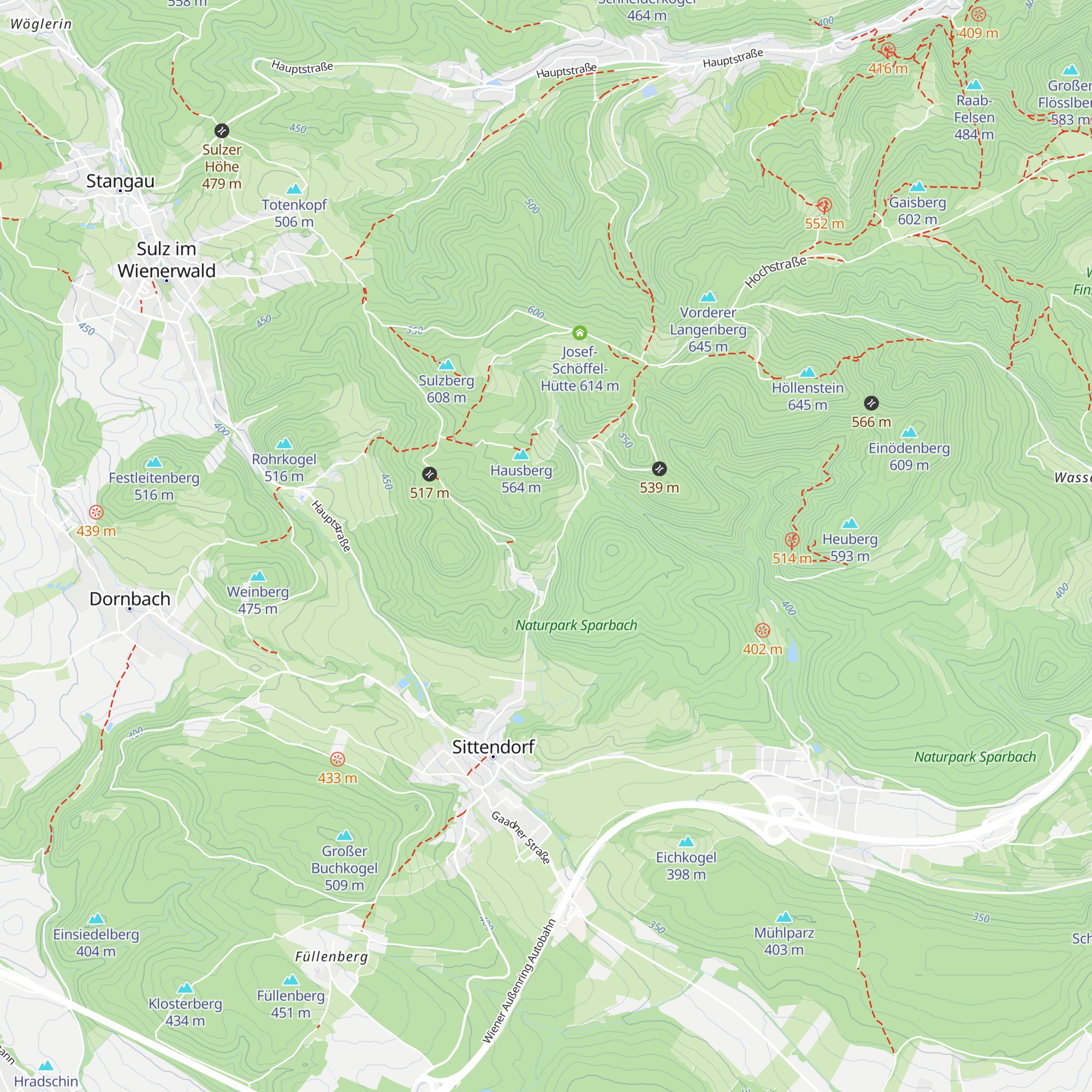 ehem. Schutzhaus Wildegg map
