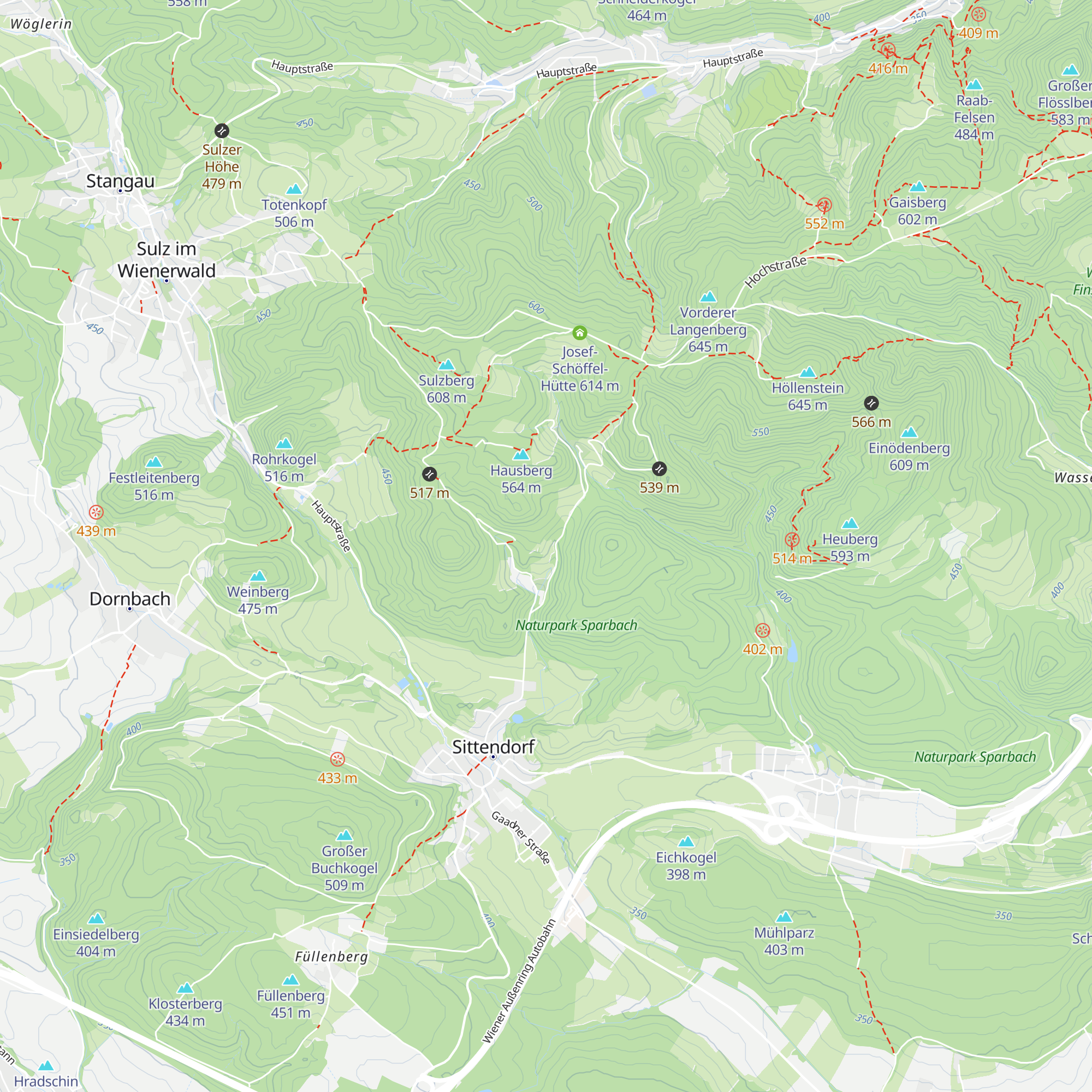 ehem. Schutzhaus Wildegg map
