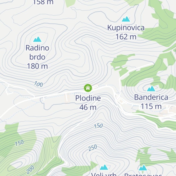 Map of Plodine