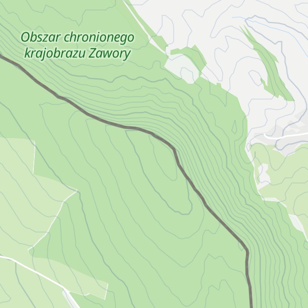 Map of Mirošovské stěny