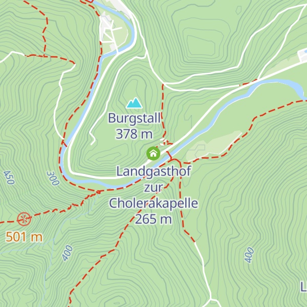 Map of Landgasthof zur Cholerakapelle