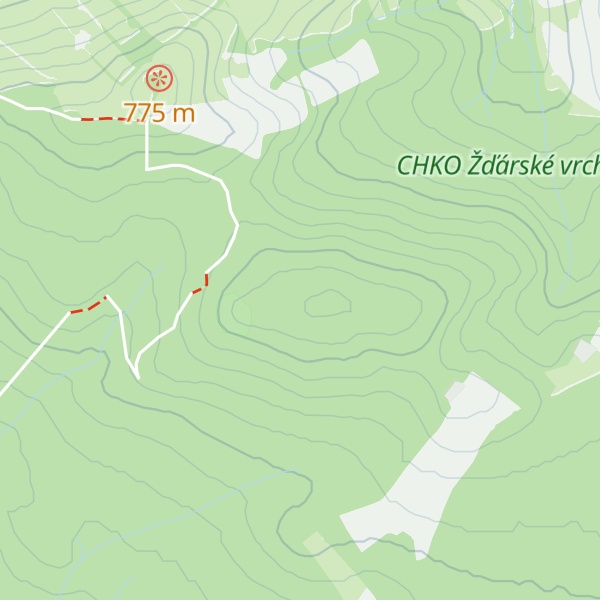 Map of Samotín