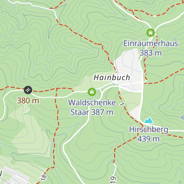 Map of Waldschenke Staar