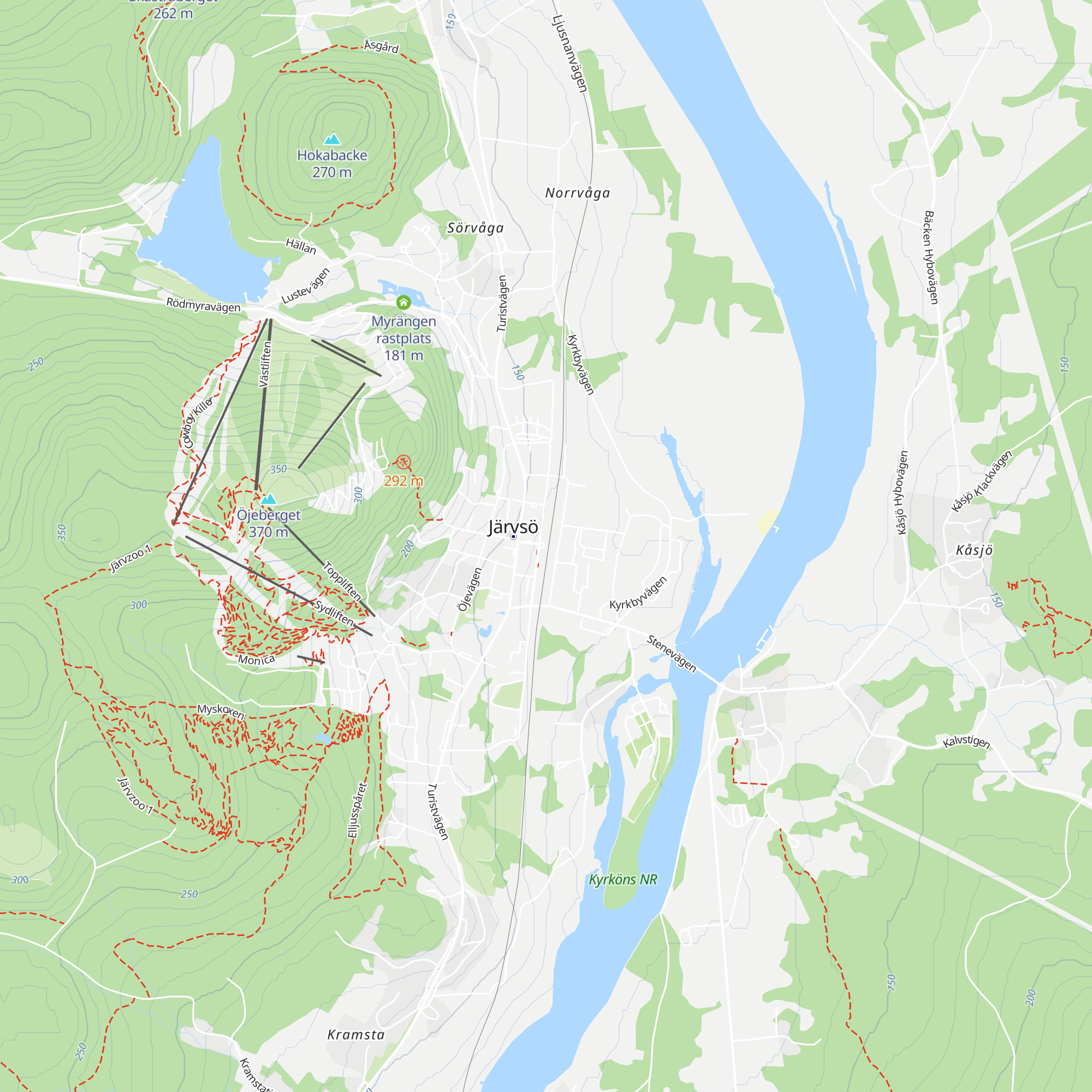 Turistbyrå map