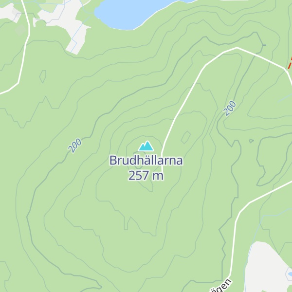 Map of Brudhällarna