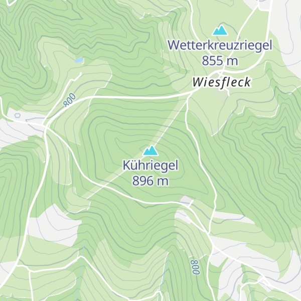 Map of Kühriegel