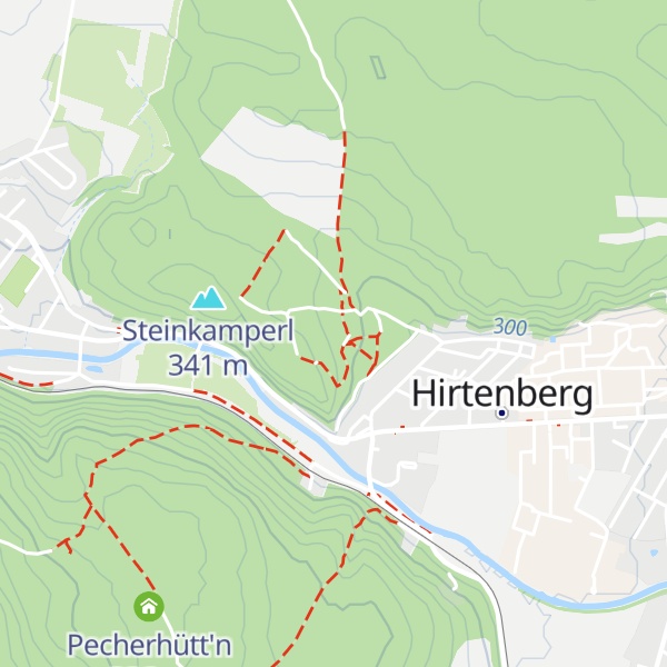 Map of UNION Hirtenberg Leichtathletik