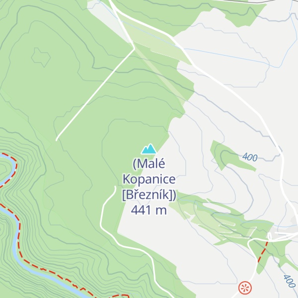 Map of (Malé Kopanice [Březník])