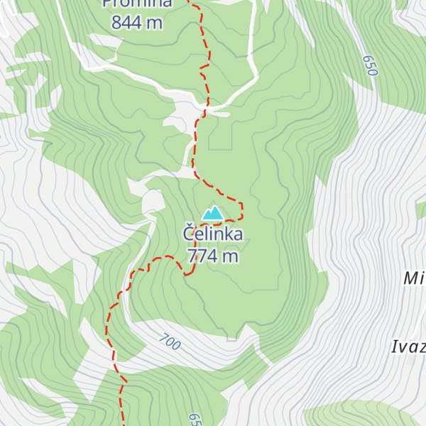 Map of Čelinka