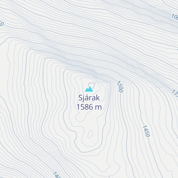 Map of Sjárak