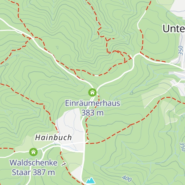 Map of Einräumerhaus