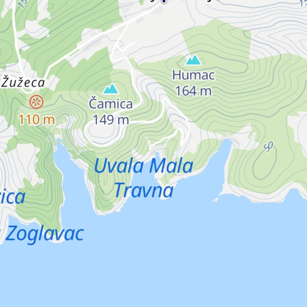 Map of Konoba Senko Karuza