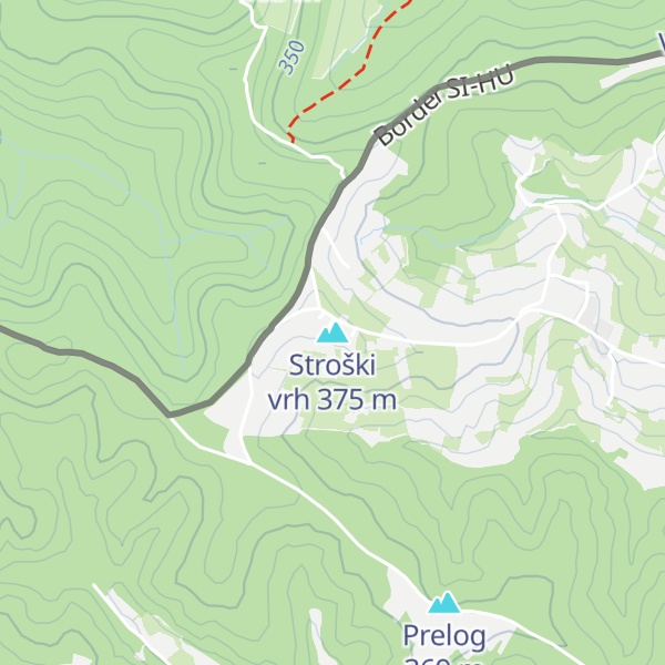 Map of Stroški vrh