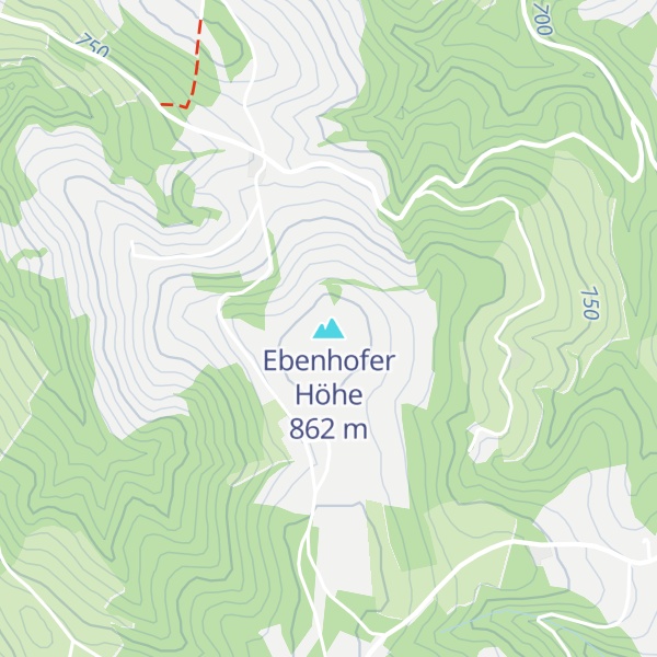 Map of Ebenhofer Höhe