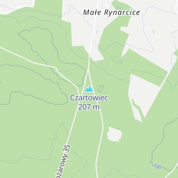 Map of Czartowiec