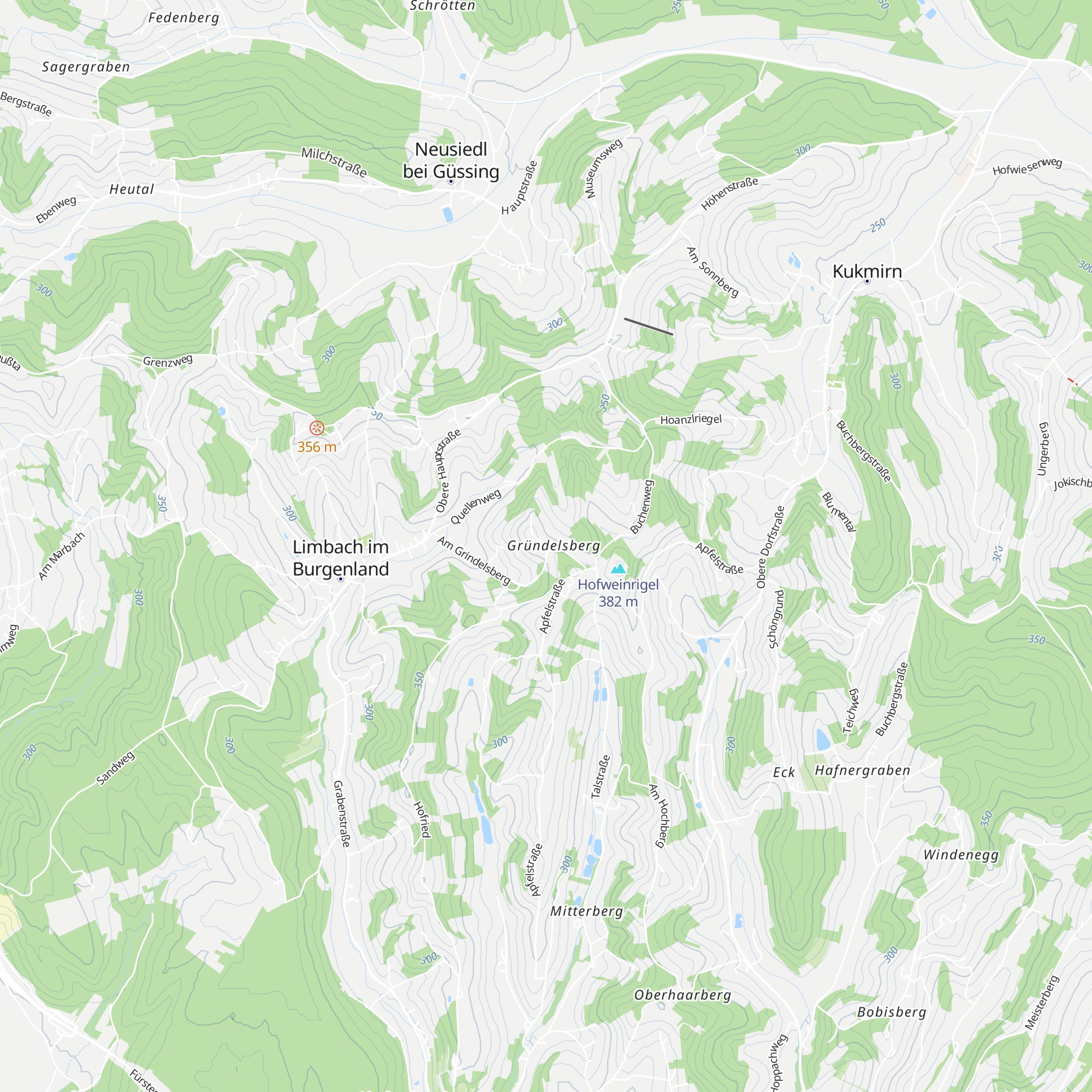 Berggasthaus Muik map