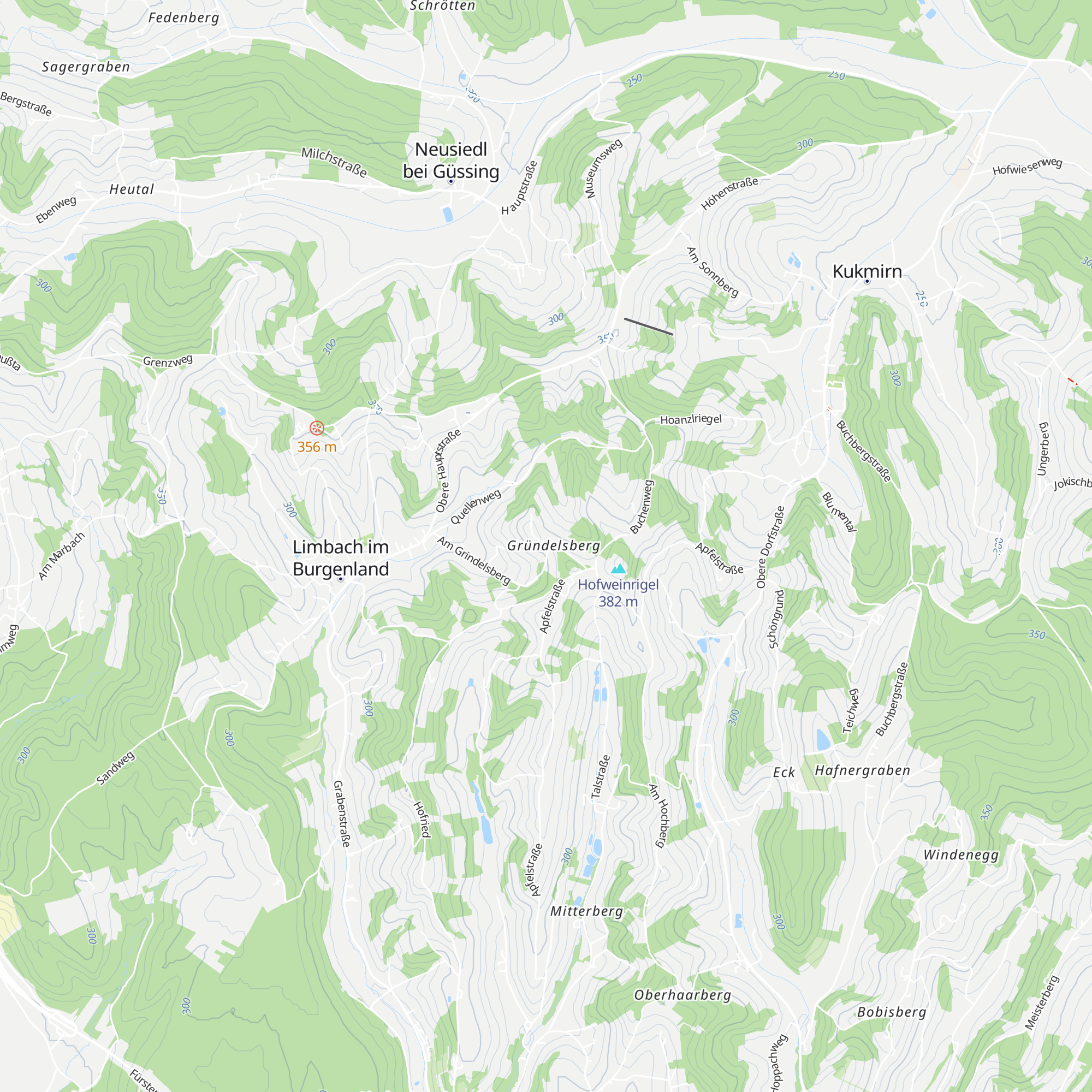 Berggasthaus Muik map
