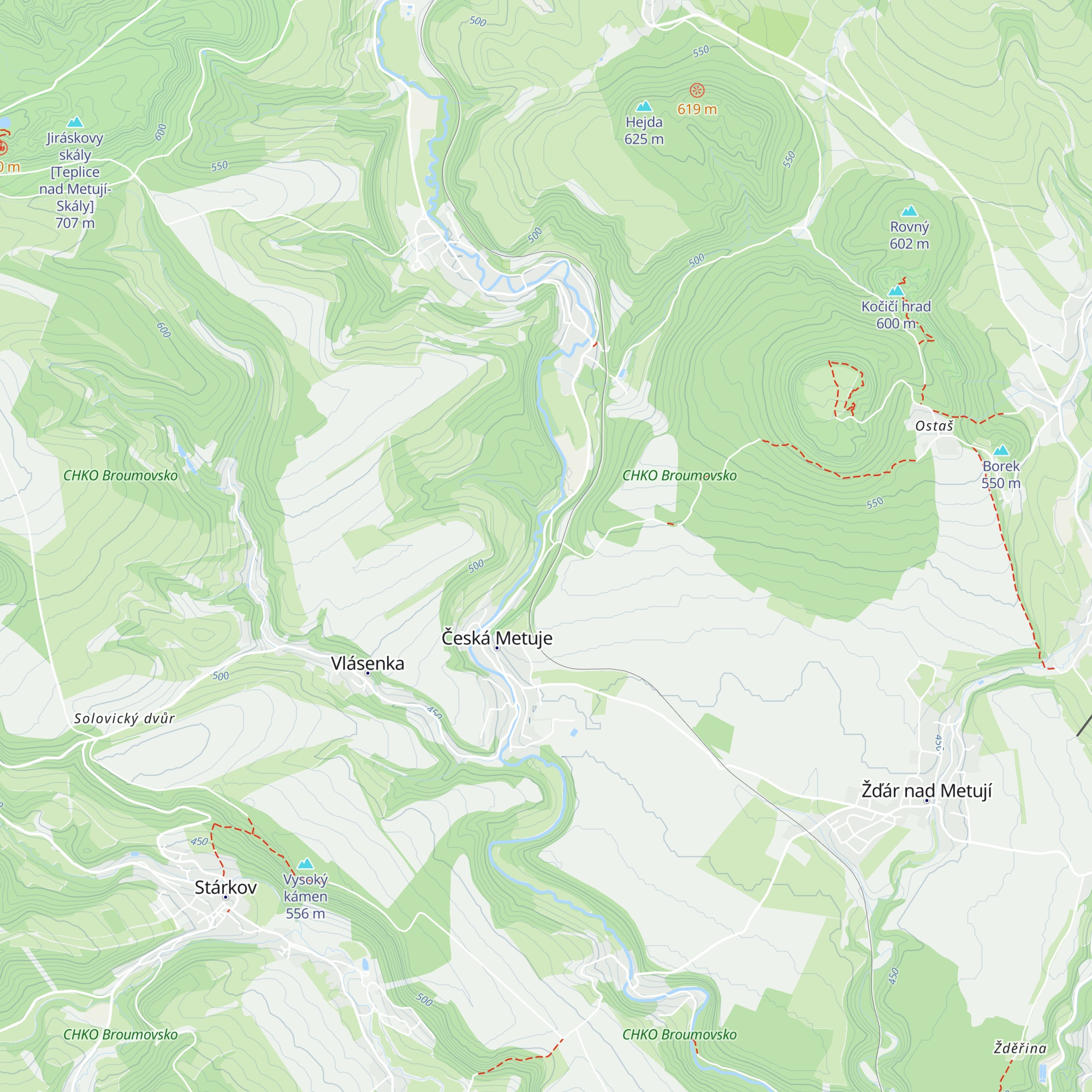 Bouda map