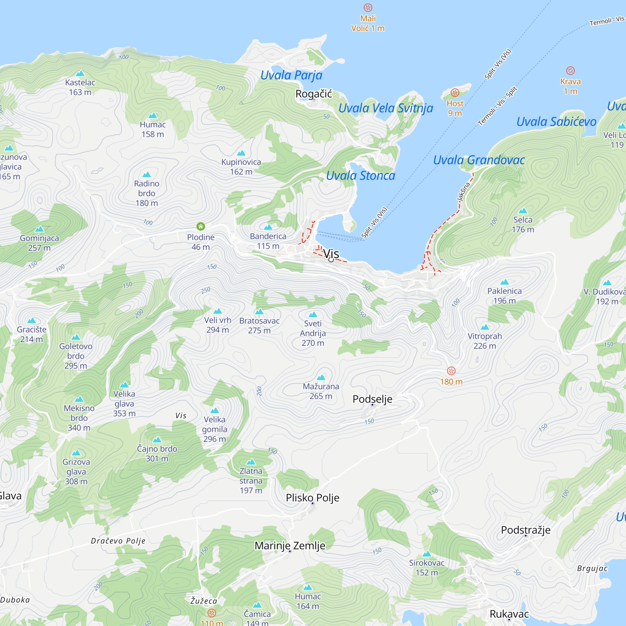 Dom "Sveti Andrija" map