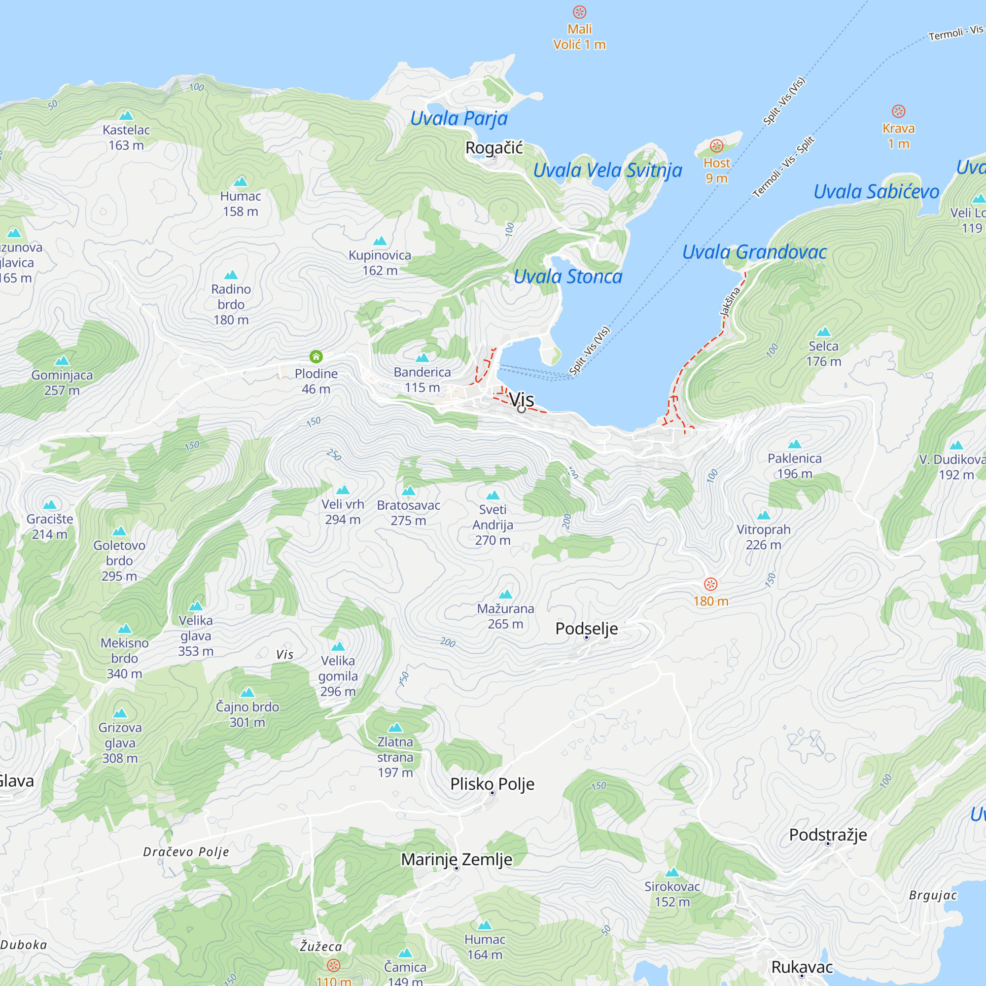Dom "Sveti Andrija" map