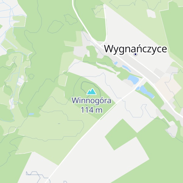 Map of Winnogóra