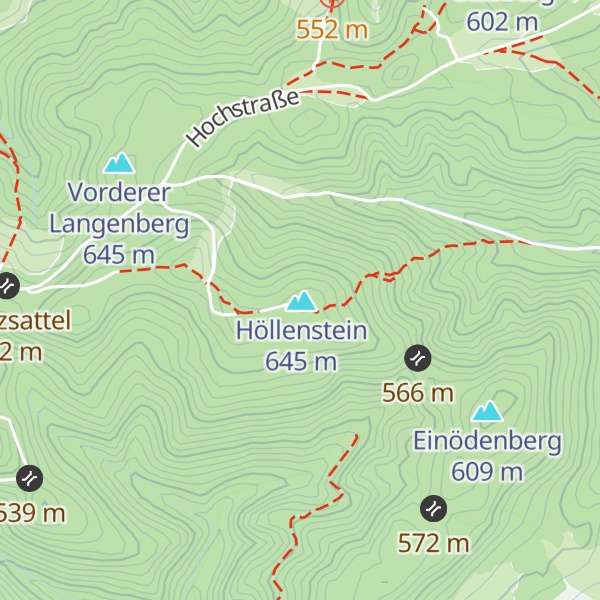 Map of Höllensteinhaus