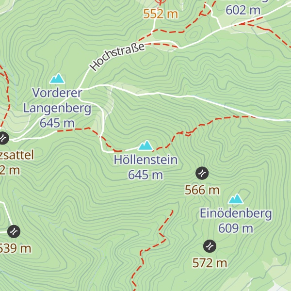 Map of Höllenstein
