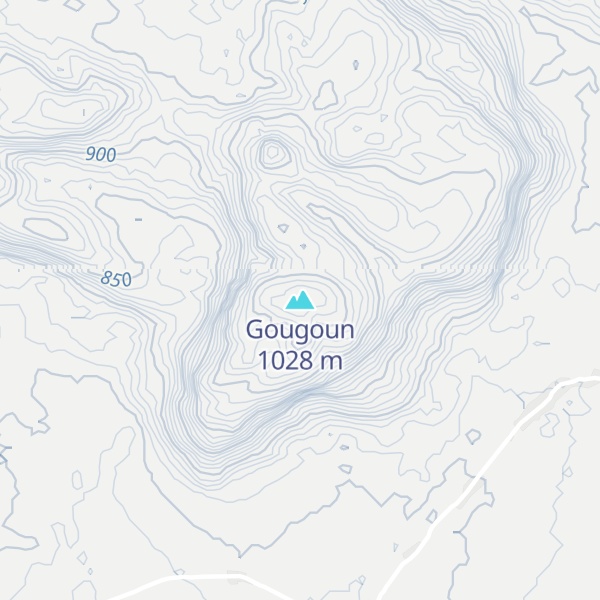 Map of Gougoun