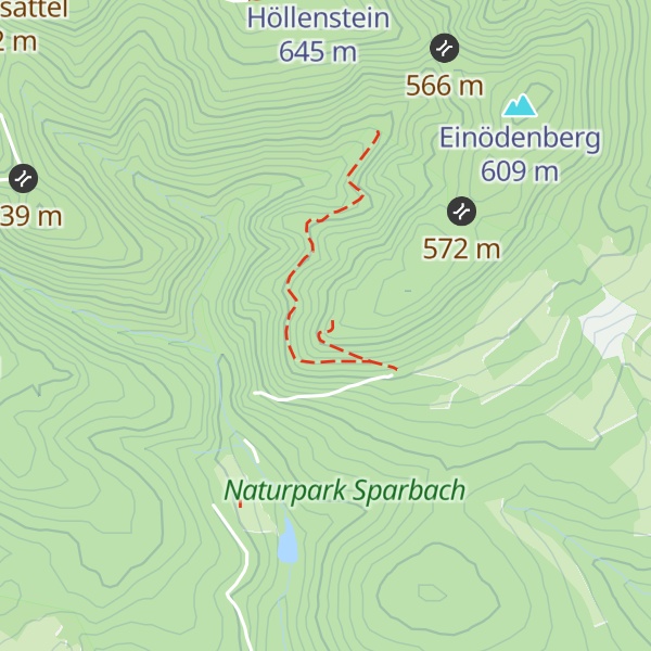 Map of Köhlerhausruine