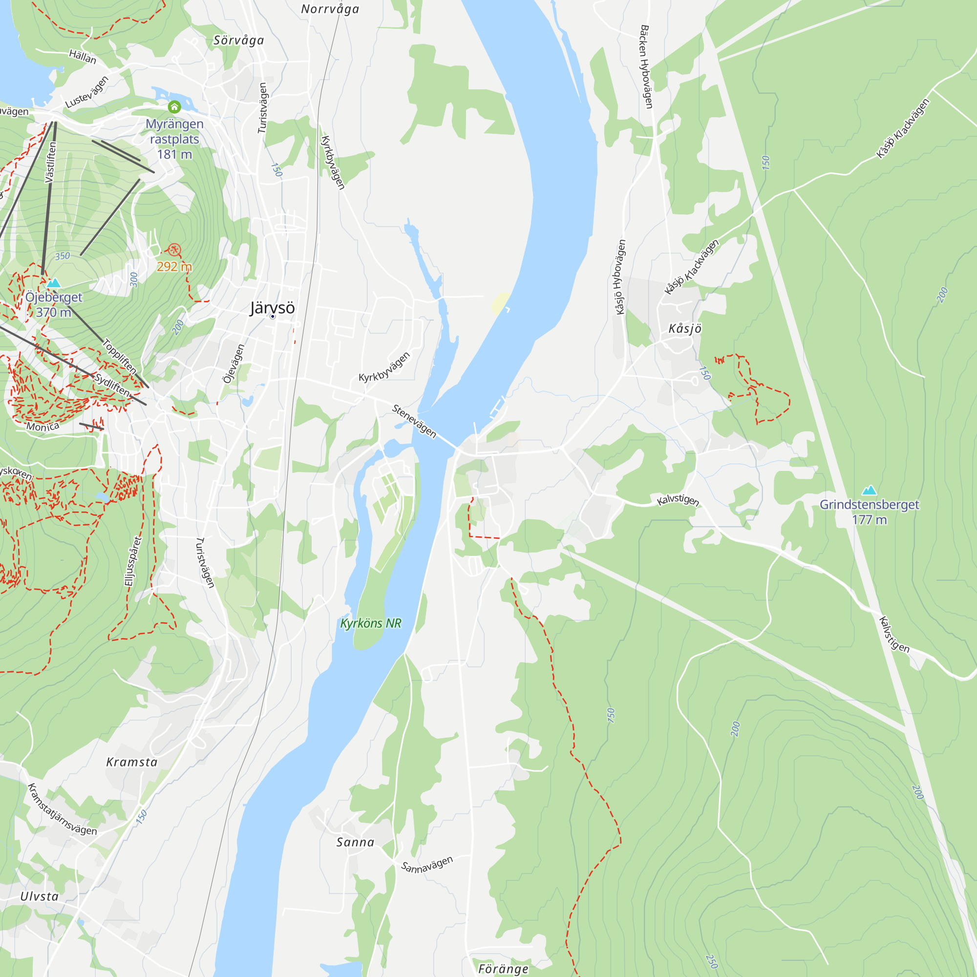 Världsarvscentrum map