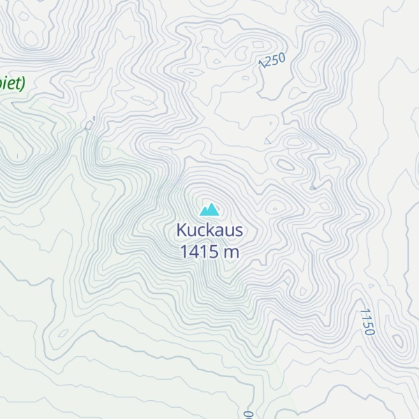 Map of Kuckaus
