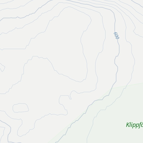 Map of Västvattenberget
