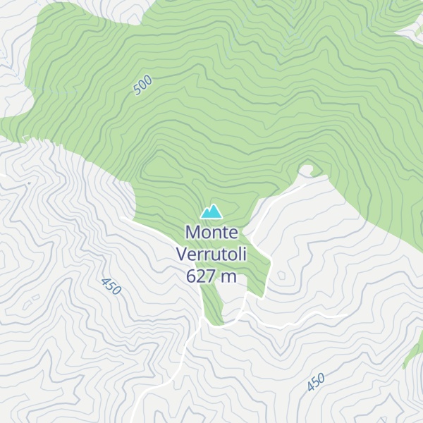 Map of Monte Verrutoli