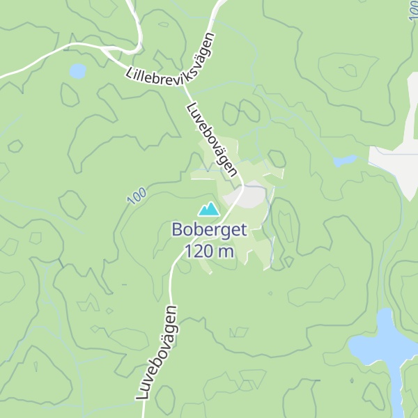 Map of Boberget