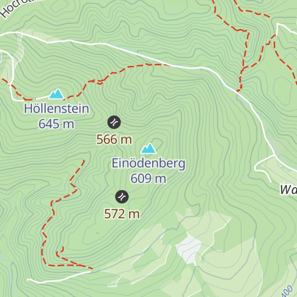 Map of Einödenberg