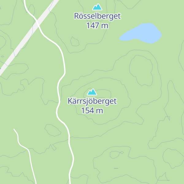 Map of Kärrsjöberget