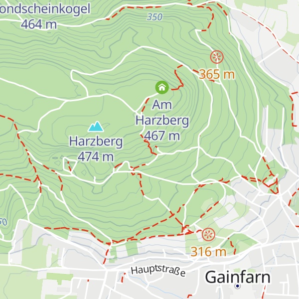 Map of Roverhütte