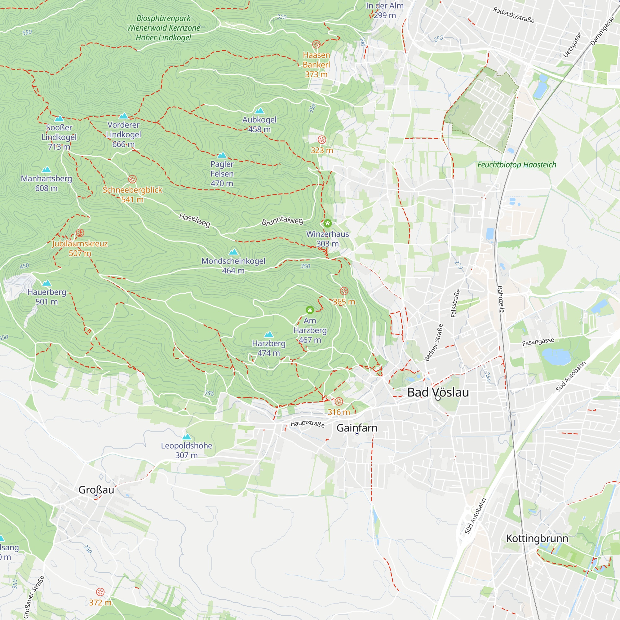 Am Harzberg map